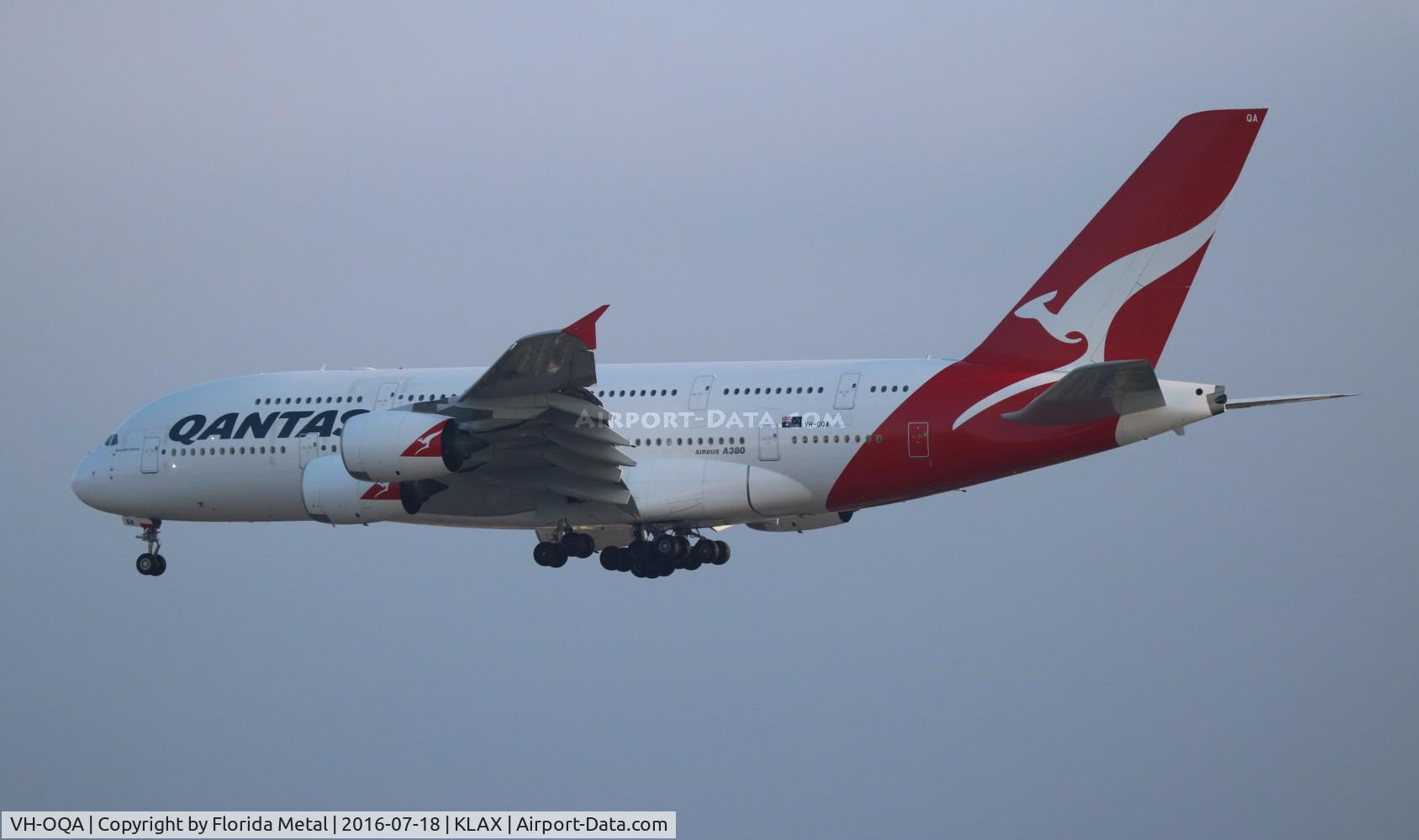 VH-OQA, 2008 Airbus A380-842 C/N 014, Qantas A380