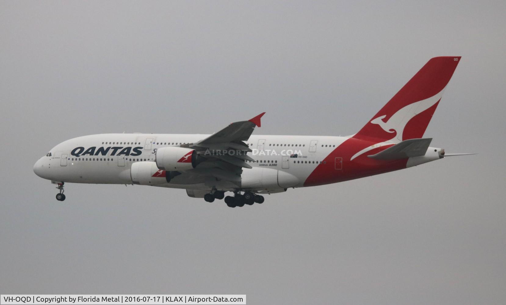 VH-OQD, 2008 Airbus A380-842 C/N 026, Qantas A380
