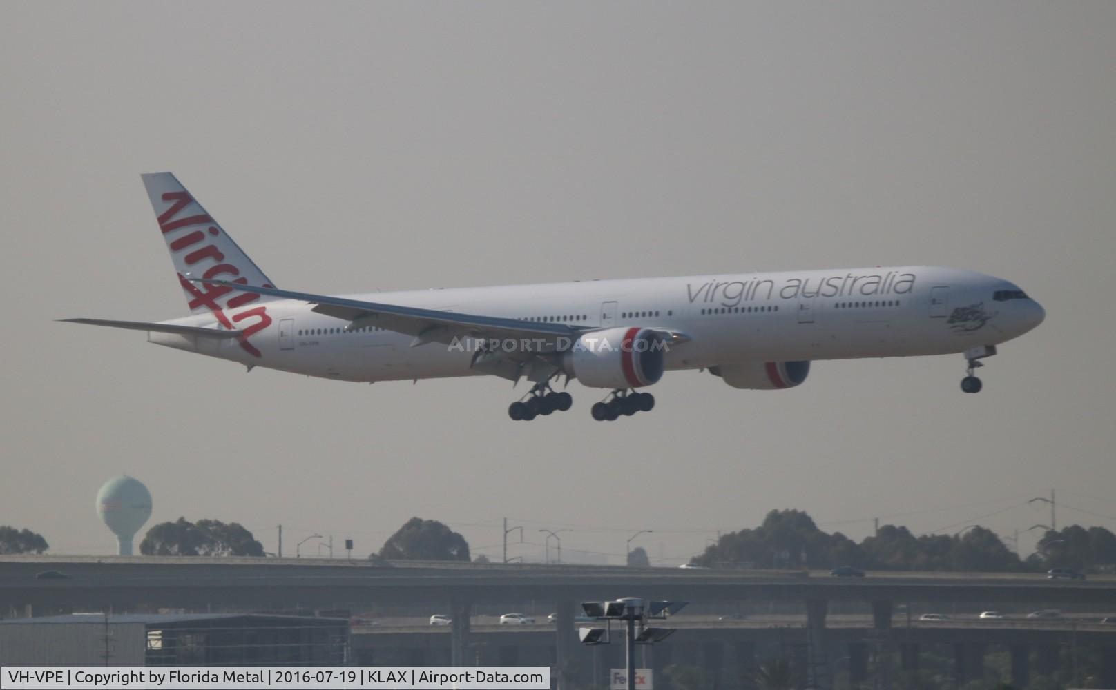 VH-VPE, 2009 Boeing 777-3ZG/ER C/N 37939, Virgin Australia 777-300