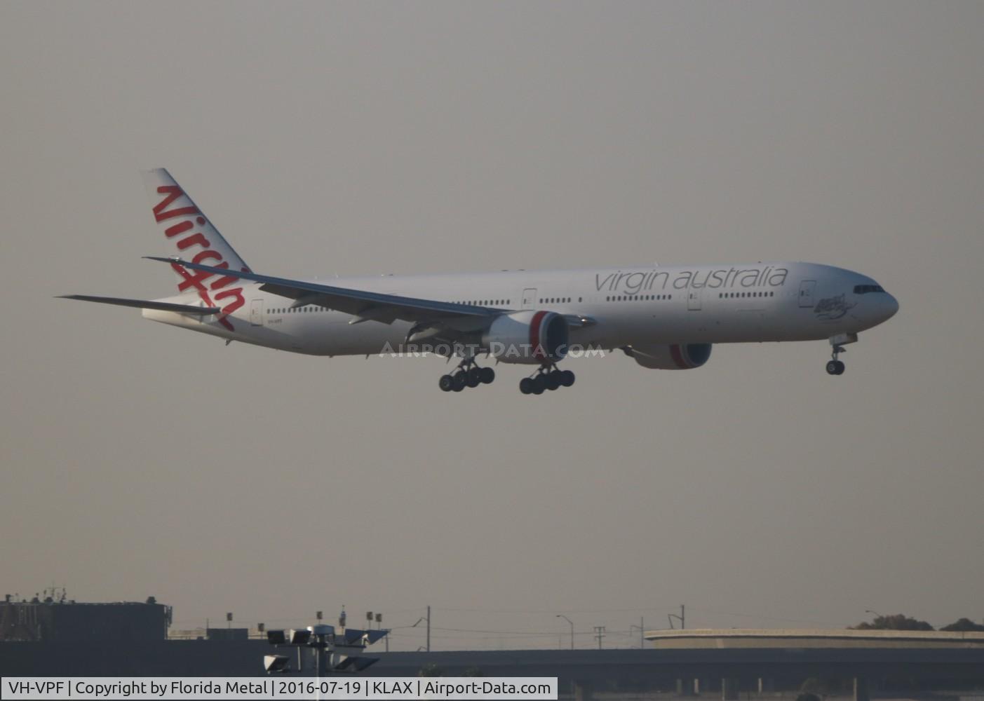 VH-VPF, 2009 Boeing 777-3ZG/ER C/N 37940, Virgin Australia 777-300