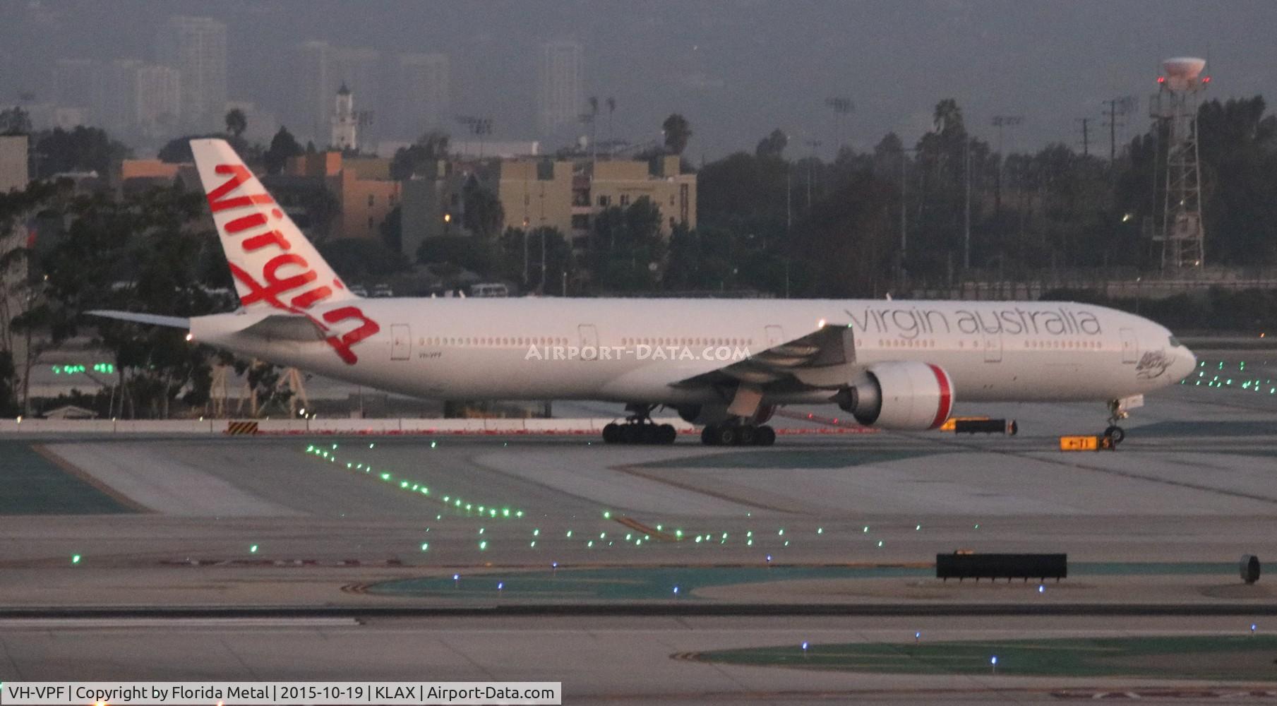 VH-VPF, 2009 Boeing 777-3ZG/ER C/N 37940, Virgin Australia 777-300