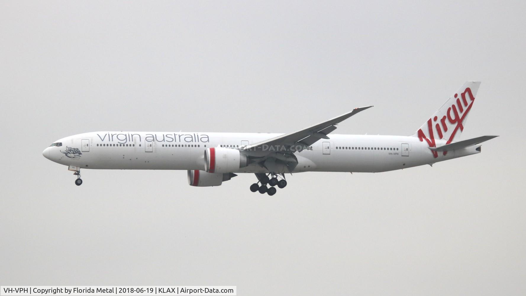 VH-VPH, 2010 Boeing 777-3ZG/ER C/N 37943, Virgin Australia 777-300
