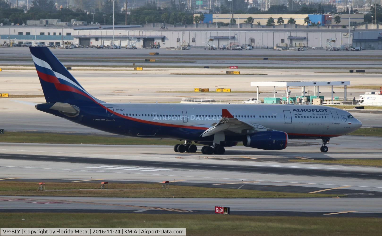 VP-BLY, 2008 Airbus A330-243 C/N 973, Aeroflot A330-200
