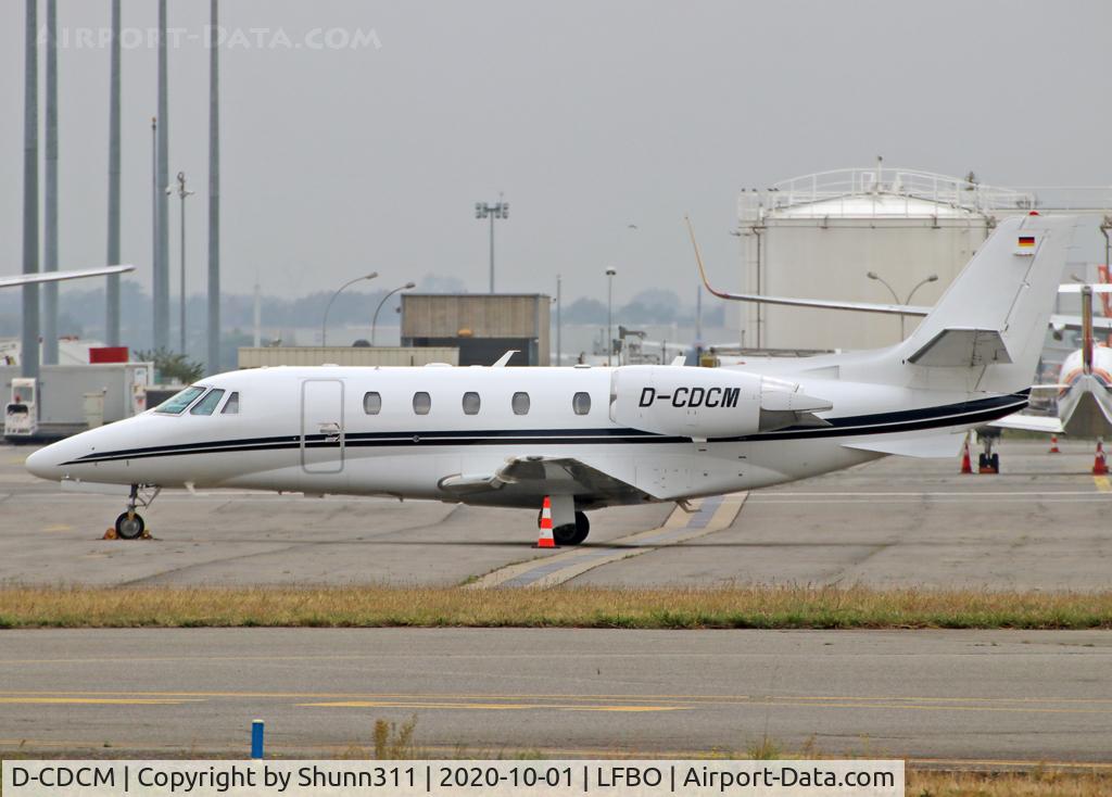 D-CDCM, 2012 Cessna 560 Citation XLS+ C/N 560-6109, Parked at the General Aviation area