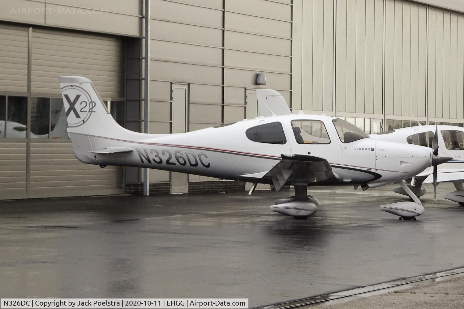 N326DC, Cirrus SR22 C/N 3517, On General Enterprises ramp at Groningen airport