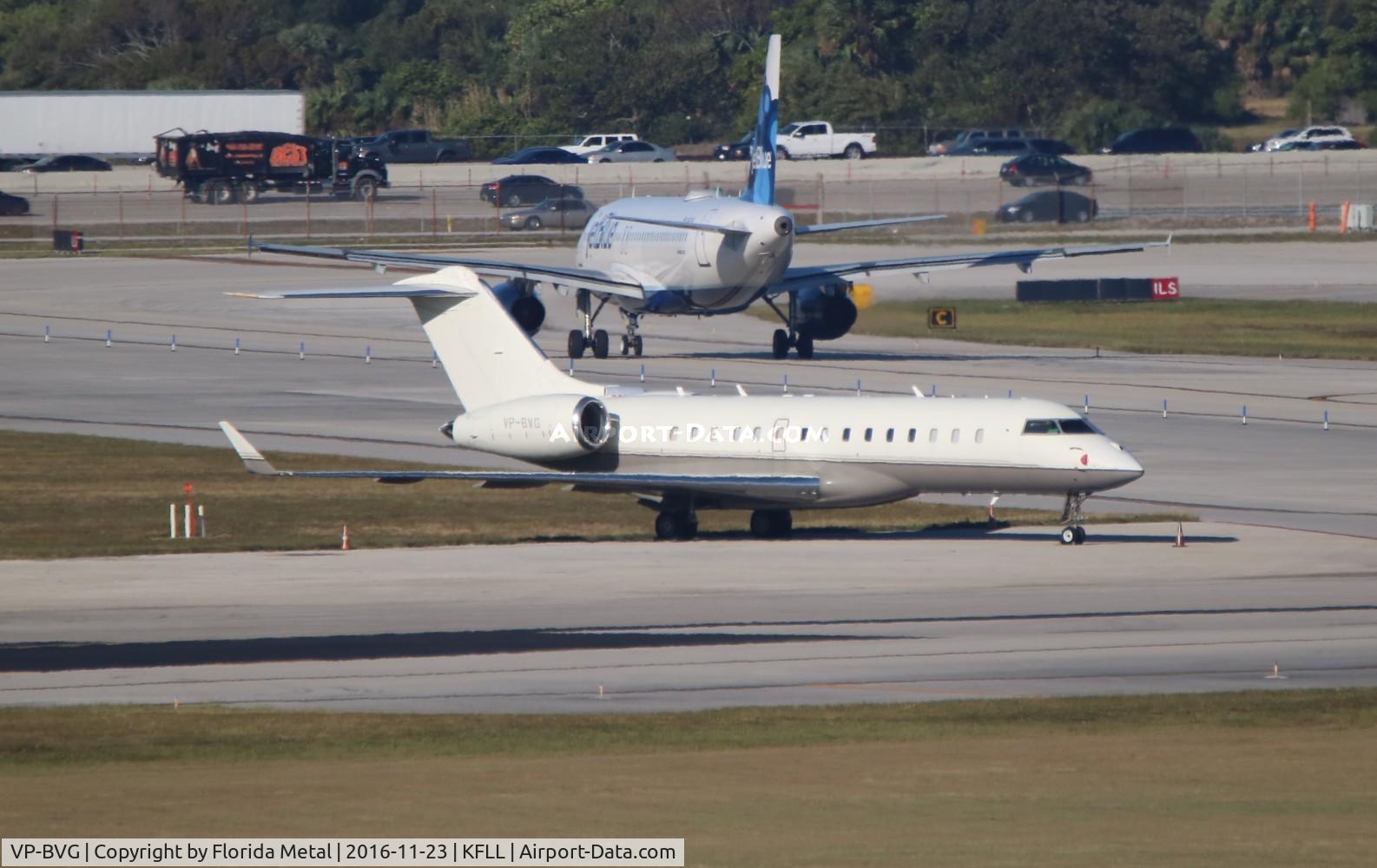 VP-BVG, 2006 Bombardier BD-700-1A10 Global Express XRS C/N 9193, BD-700 Global Express