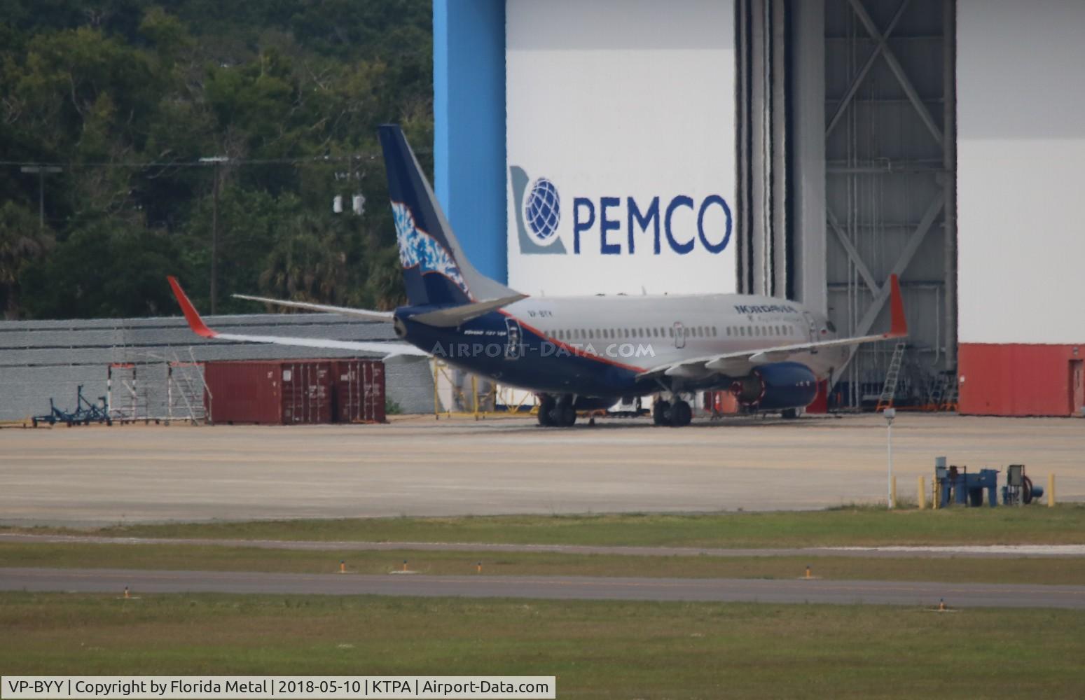 VP-BYY, 2004 Boeing 737-752 C/N 30038, Nordavia