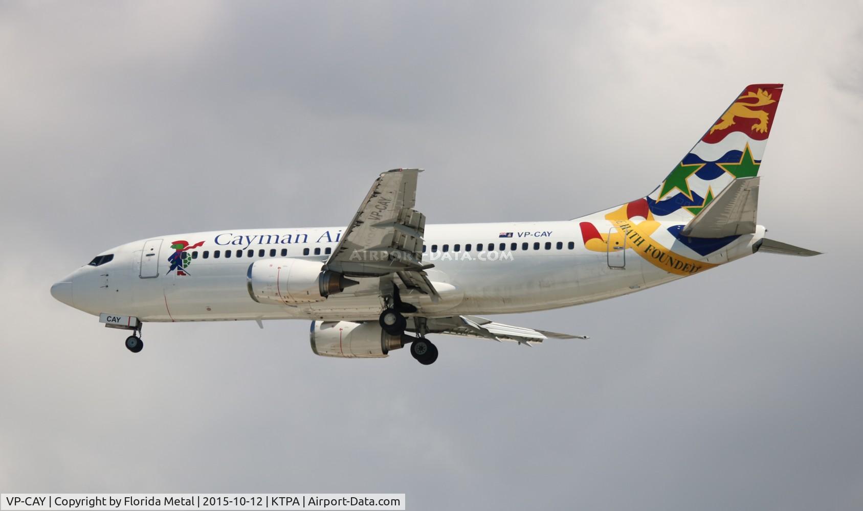 VP-CAY, 1993 Boeing 737-3Q8 C/N 26286, Cayman 737-300