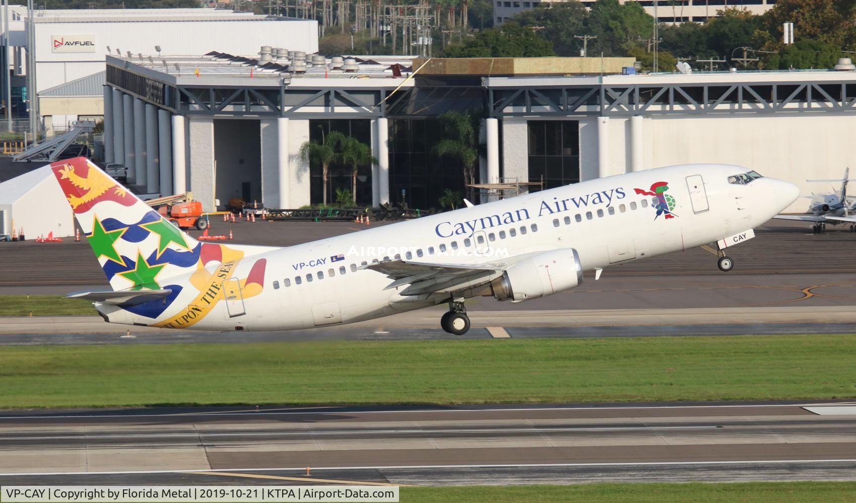VP-CAY, 1993 Boeing 737-3Q8 C/N 26286, Cayman 737-300