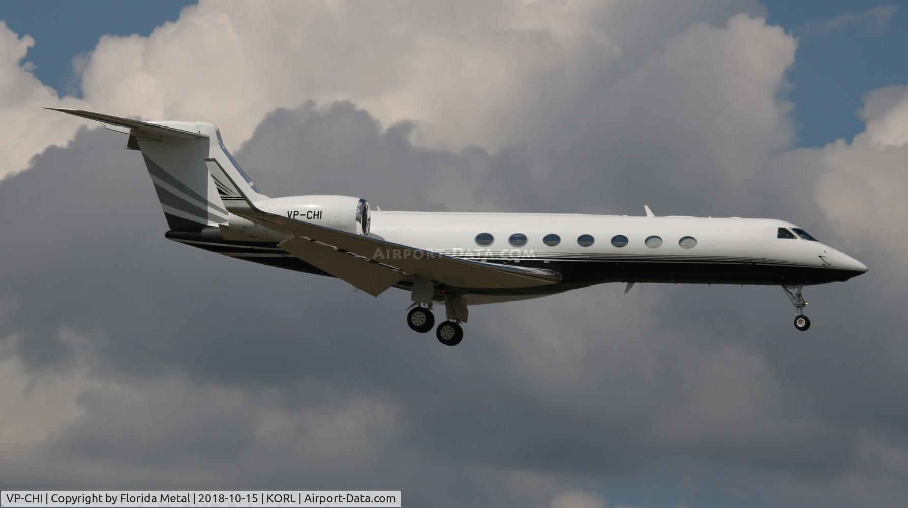 VP-CHI, 2013 Gulfstream Aerospace GV-SP (G550) C/N 5415, Gulfstream G550