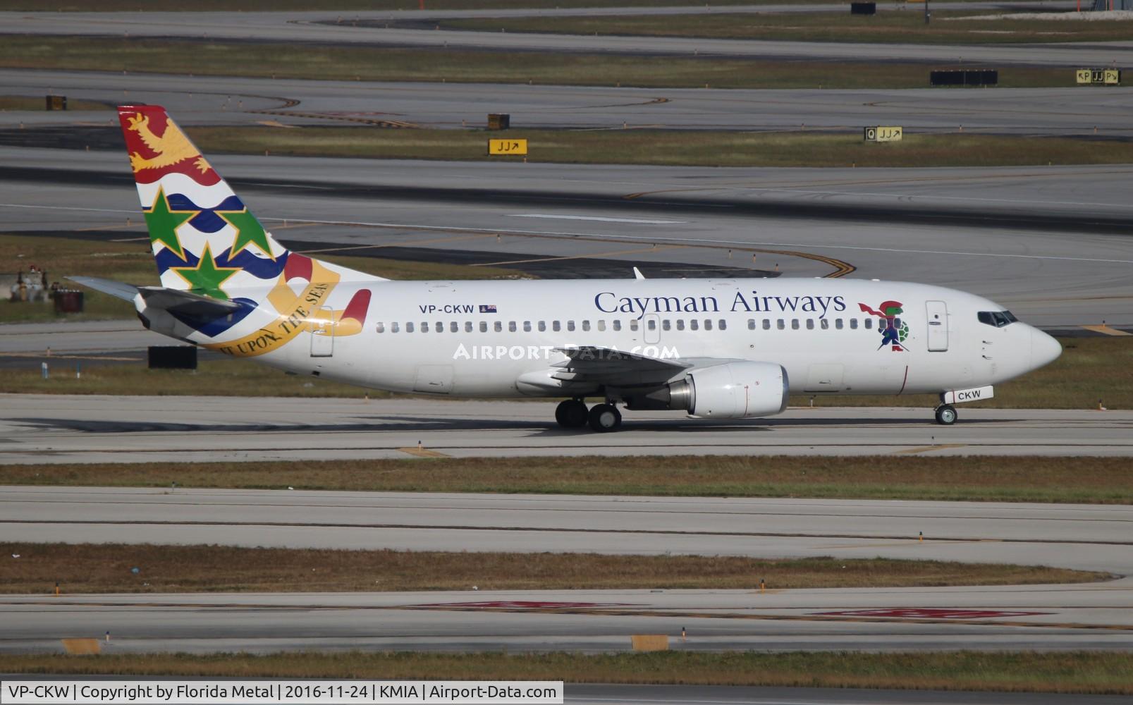 VP-CKW, 1996 Boeing 737-36E C/N 26322, Cayman 737-300