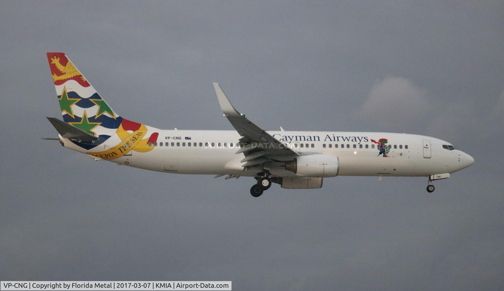 VP-CNG, 2003 Boeing 737-86Q C/N 30289, Cayman 737-800