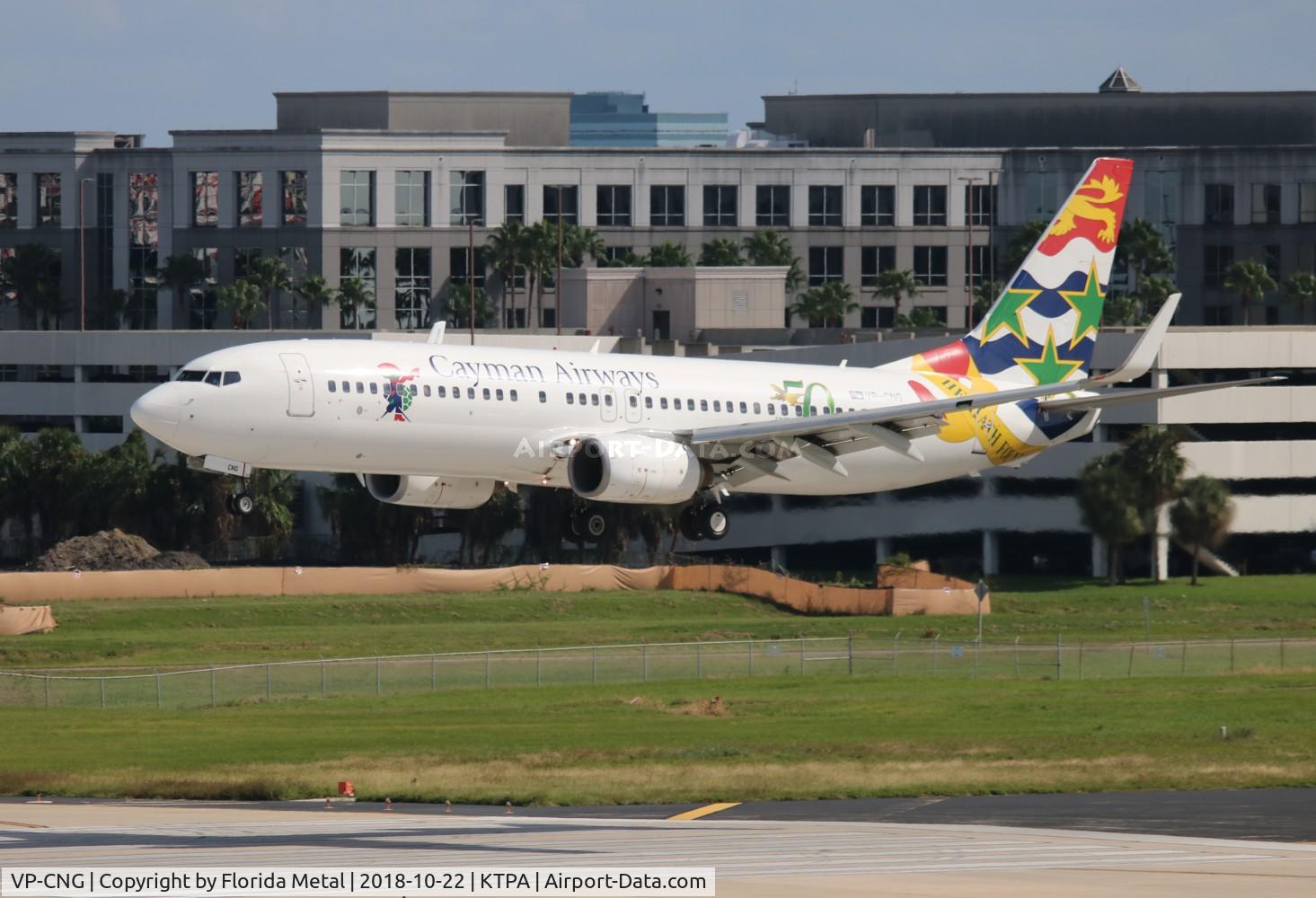 VP-CNG, 2003 Boeing 737-86Q C/N 30289, Cayman 737-800