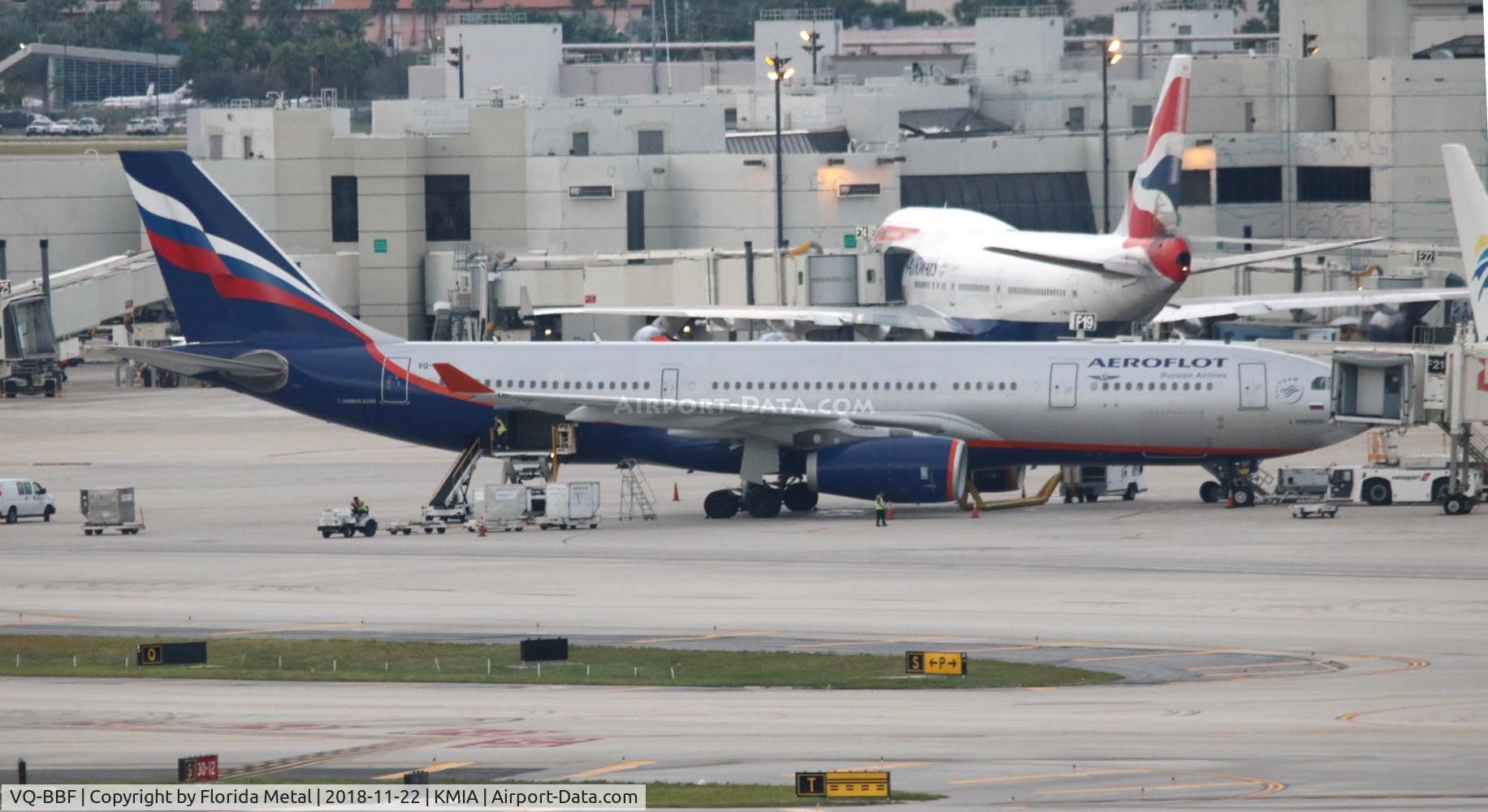 VQ-BBF, 2009 Airbus A330-243 C/N 1045, Aeroflot A330-200