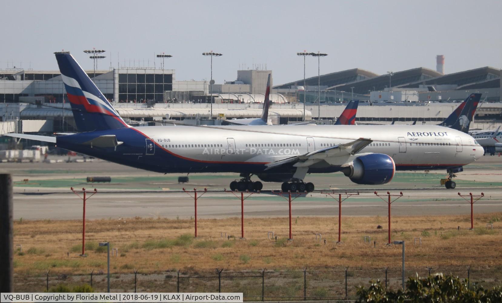 VQ-BUB, 2015 Boeing 777-3M0/ER C/N 41690, Aeroflot 777-300