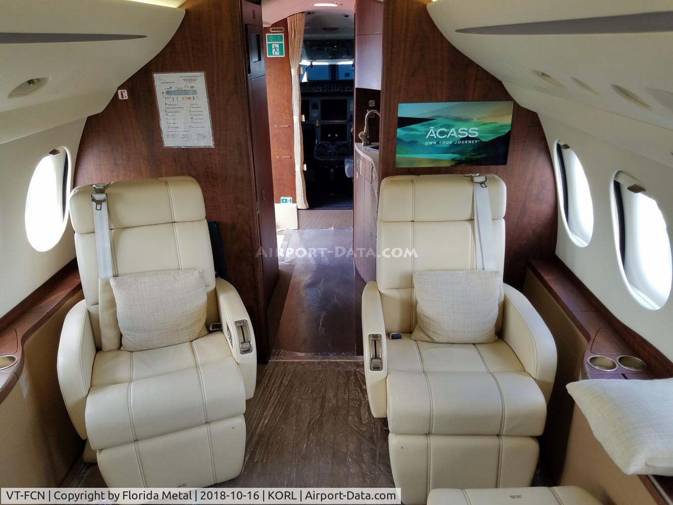 VT-FCN, Dassault Falcon 8X C/N 410, Falcon 8X