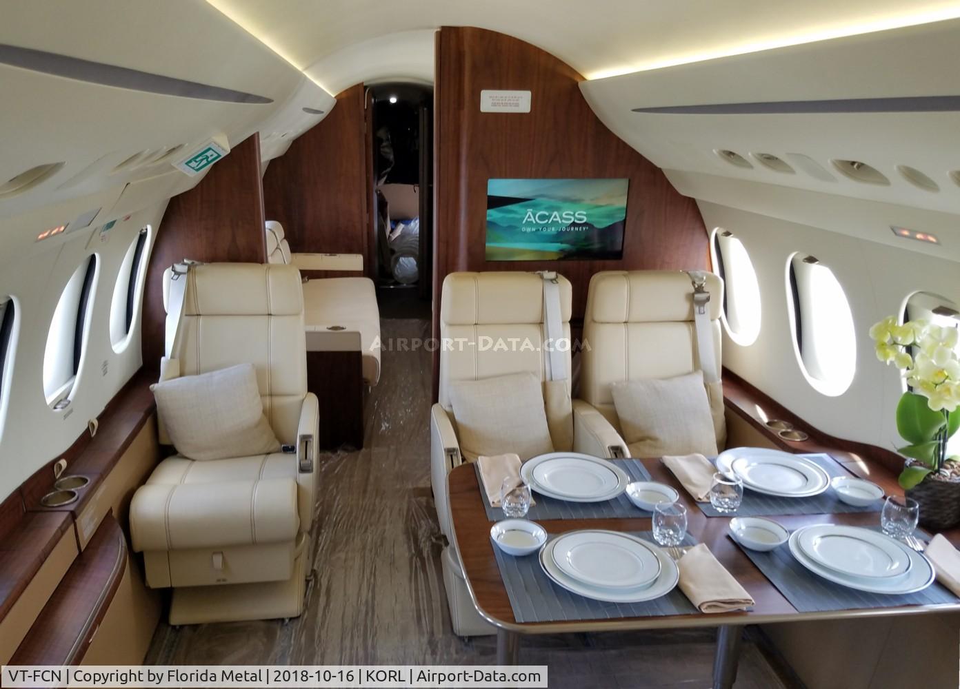 VT-FCN, Dassault Falcon 8X C/N 410, Falcon 8X