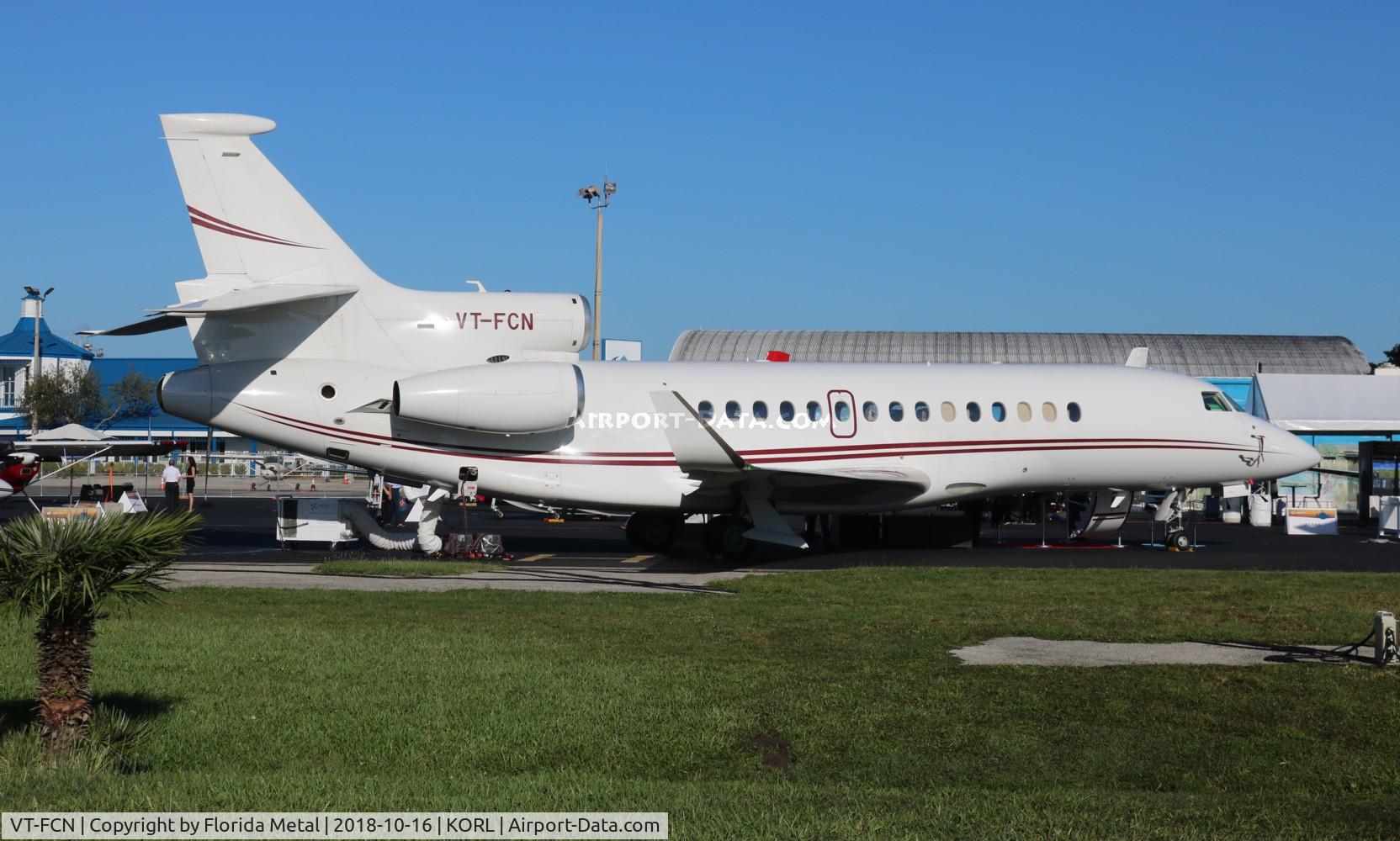 VT-FCN, Dassault Falcon 8X C/N 410, Falcon 8X