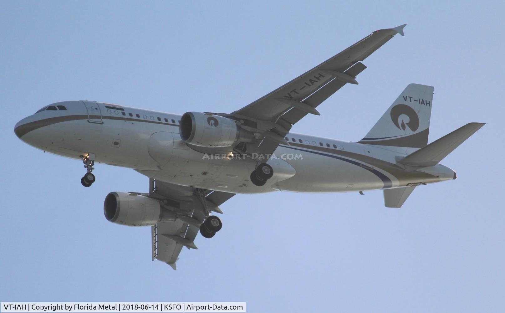 VT-IAH, 2006 Airbus ACJ319 (A319-115/CJ) C/N 2837, A319 CJ