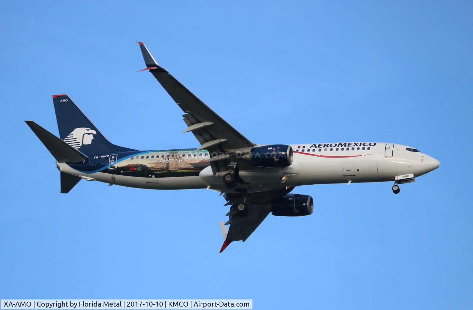 XA-AMO, 2015 Boeing 737-852 C/N 43665, Aeromexico 737-800