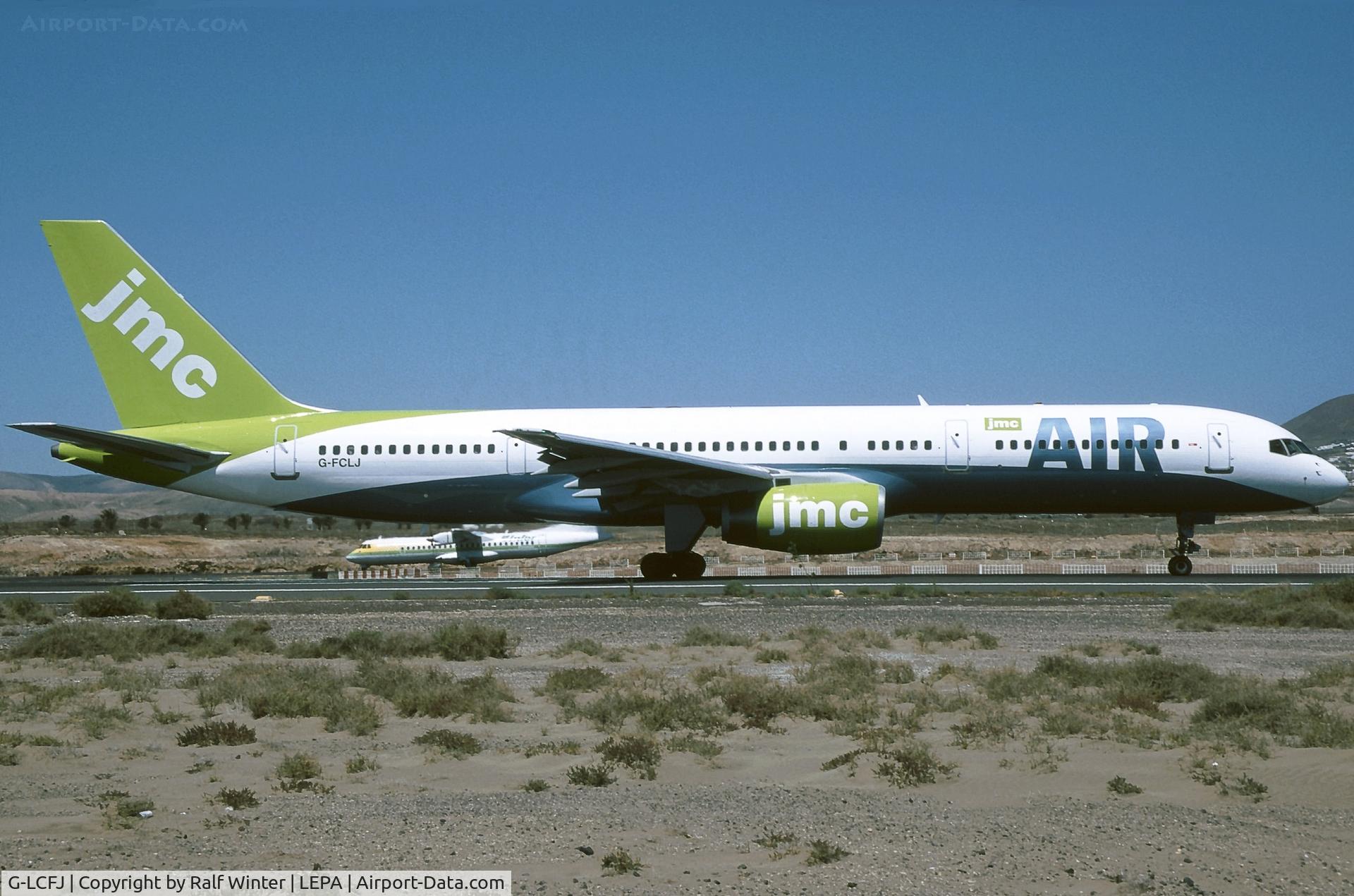 G-LCFJ, 1993 Boeing 757-2Y0 C/N 26160, Boeing 757-2Y0 - MT JMC JMC Airlines - 26160 - G-LCFJ - 2001 - PMI
