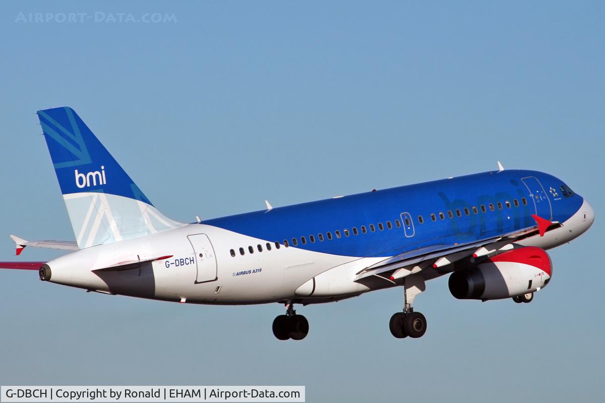 G-DBCH, 2006 Airbus A319-131 C/N 2697, at spl