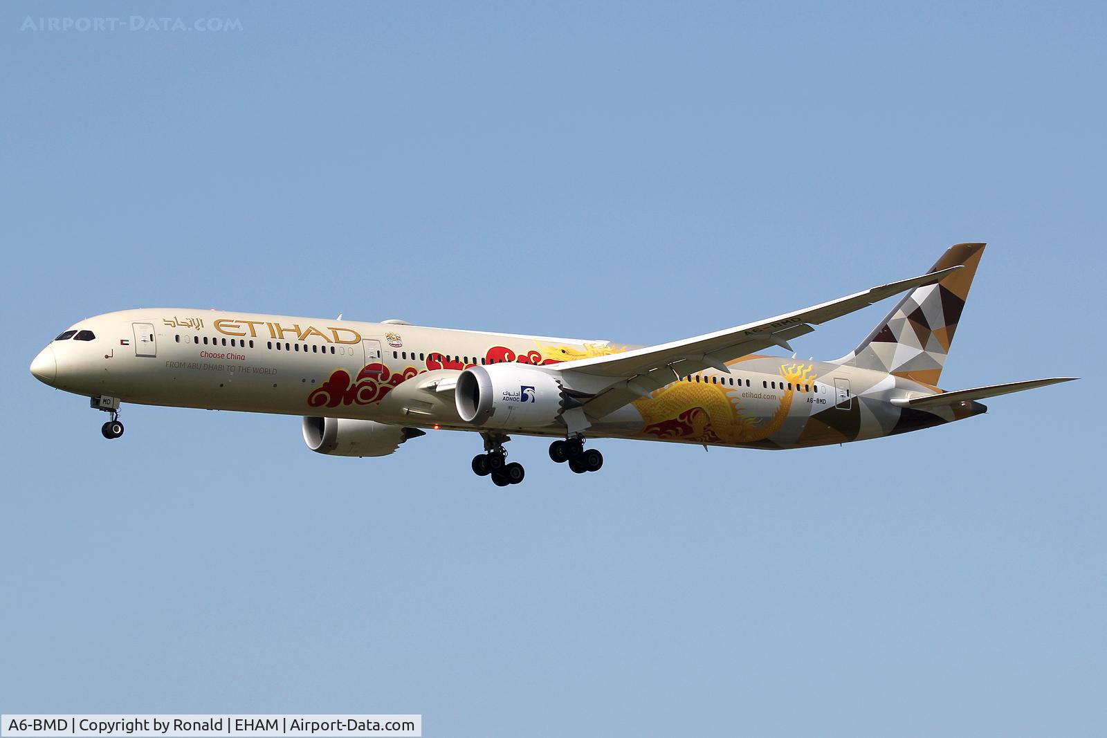 A6-BMD, 2018 Boeing 787-10 Dreamliner Dreamliner C/N 60758, at spl