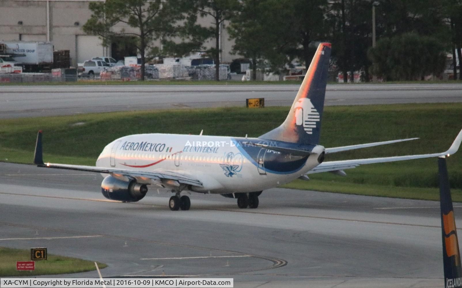 XA-CYM, 2007 Boeing 737-752 C/N 35124, Aeromexico 737-700