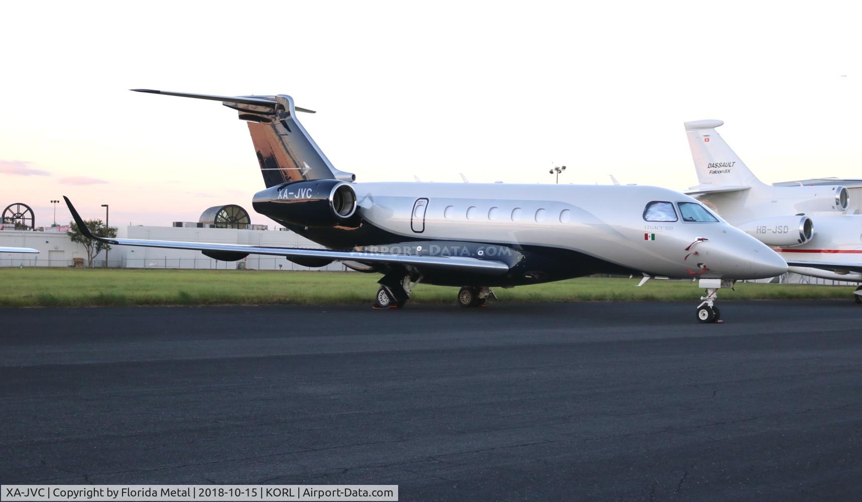 XA-JVC, 2017 Embraer EMB-550 Legacy 500 C/N 55000074, Legacy 500