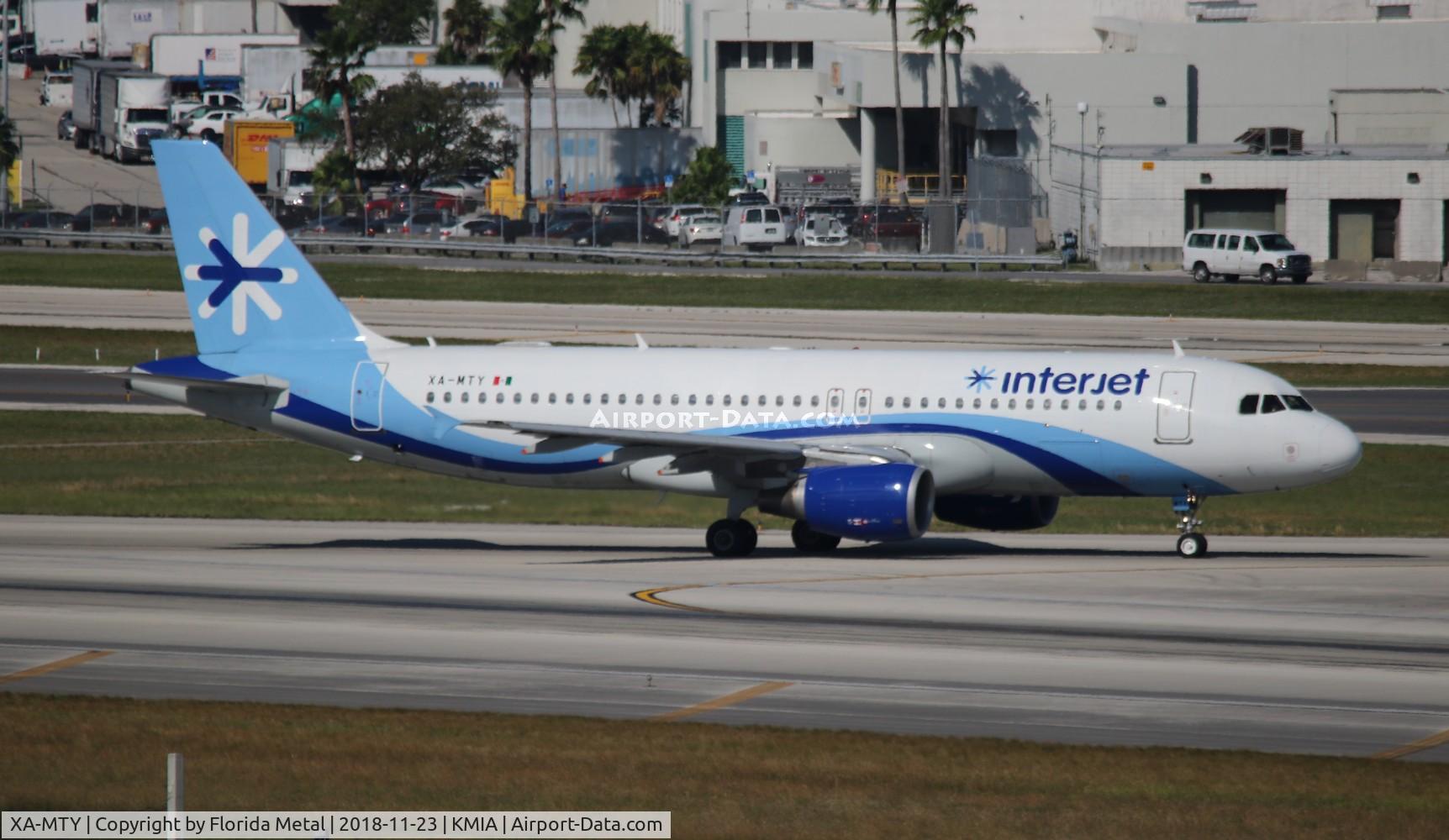 XA-MTY, 2000 Airbus A320-214 C/N 1179, Interjet A320
