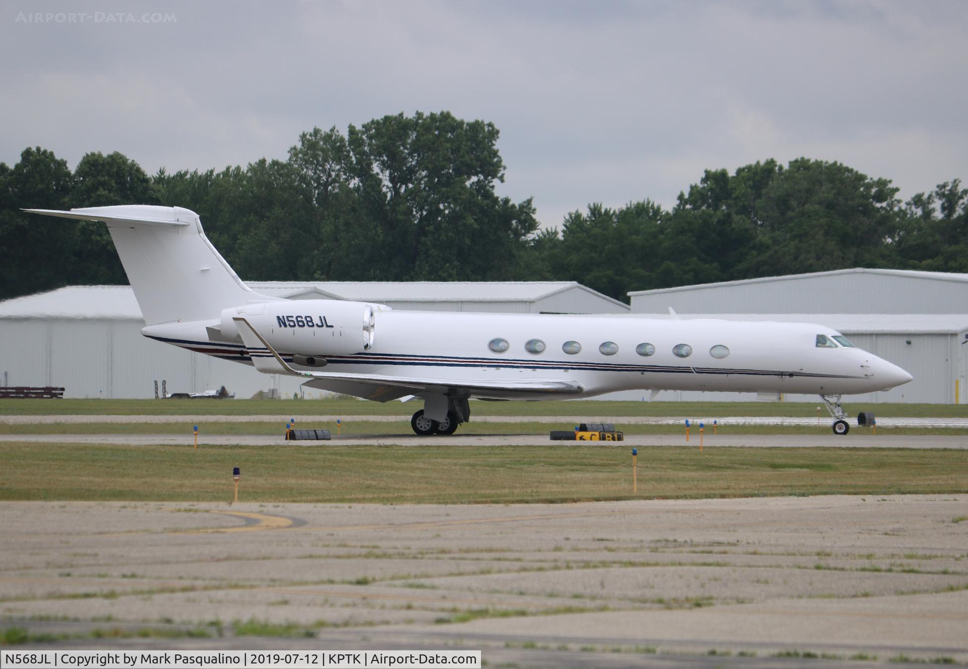 N568JL, 2011 Gulfstream Aerospace GV-SP (G550) C/N 5340, Gulfstream GV-V-SP