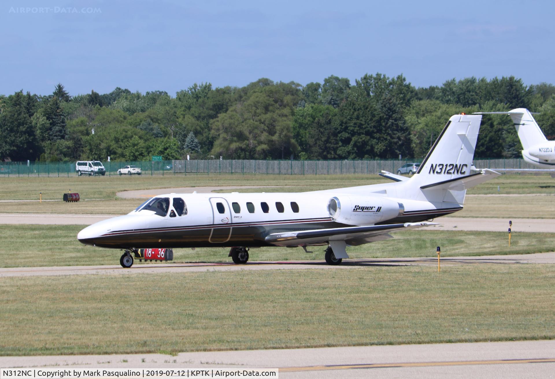 N312NC, 1981 Cessna 550 Citation II C/N 550-0290, Cessna 550