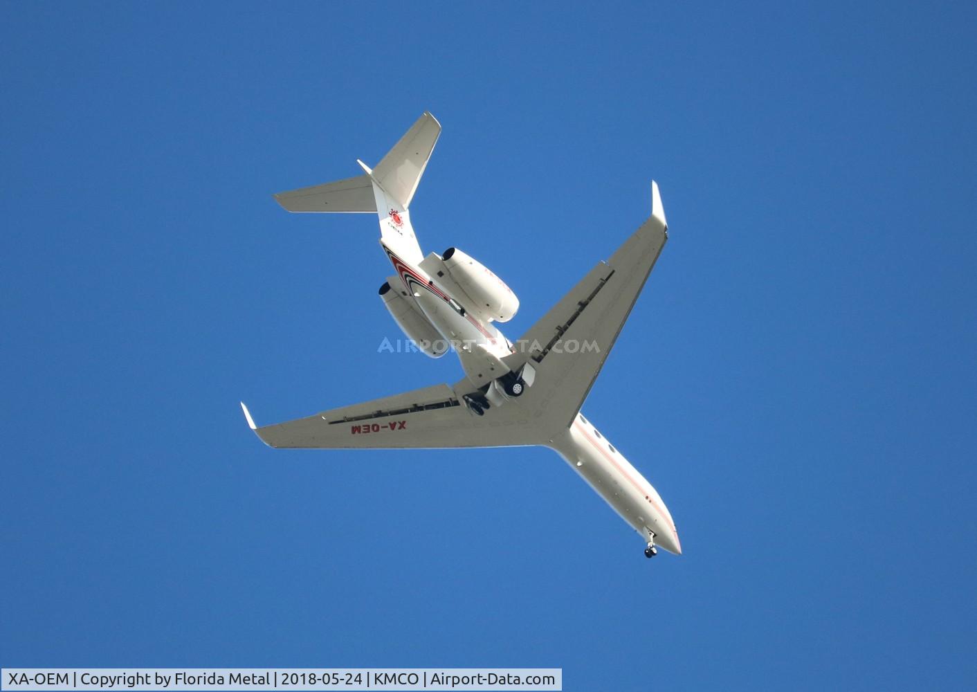 XA-OEM, Gulfstream Aerospace Gulfstream V C/N 540, Gulfstream V