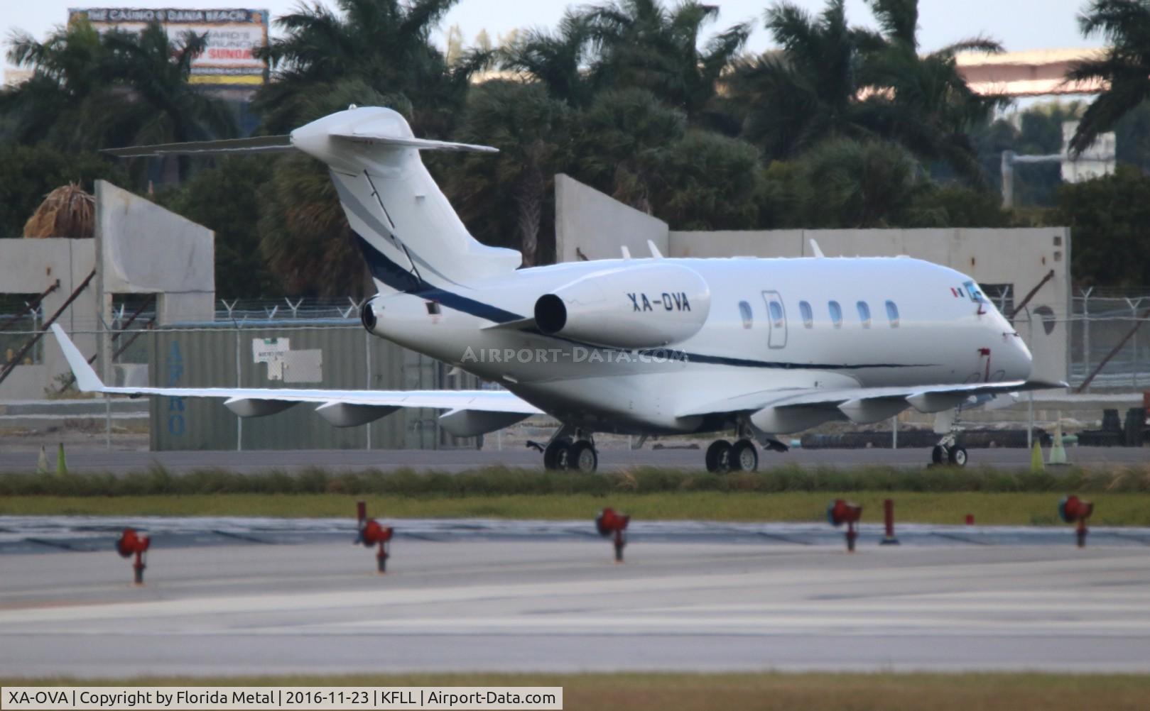 XA-OVA, 2008 Bombardier Challenger 300 (BD-100-1A10) C/N 20232, Challenger 300