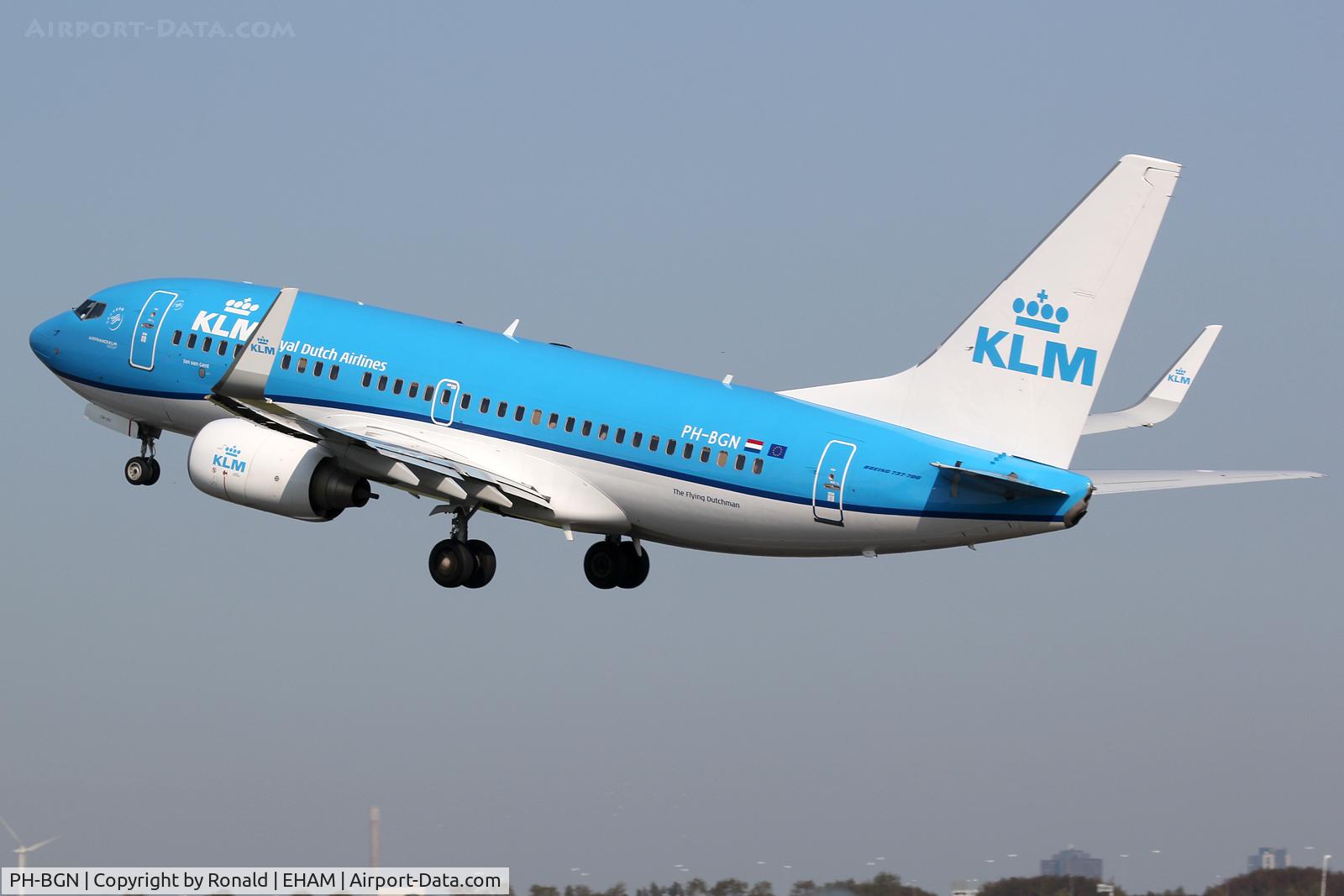 PH-BGN, 2011 Boeing 737-7K2 C/N 38125, at spl