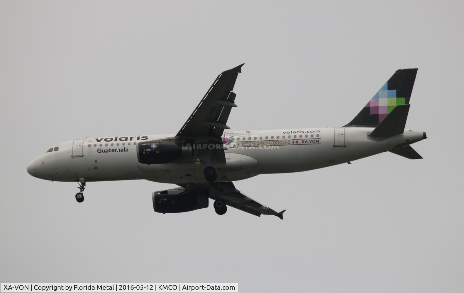 XA-VON, 2008 Airbus A320-232 C/N 3672, Volaris A320