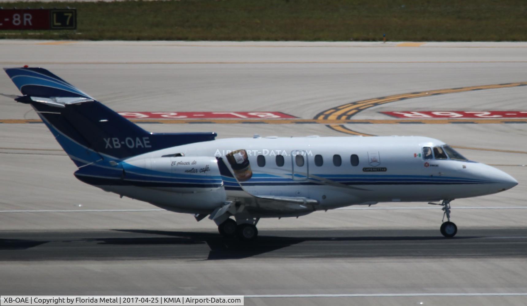 XB-OAE, 2001 Raytheon Hawker 800XP C/N 258537, Hawker 800XP