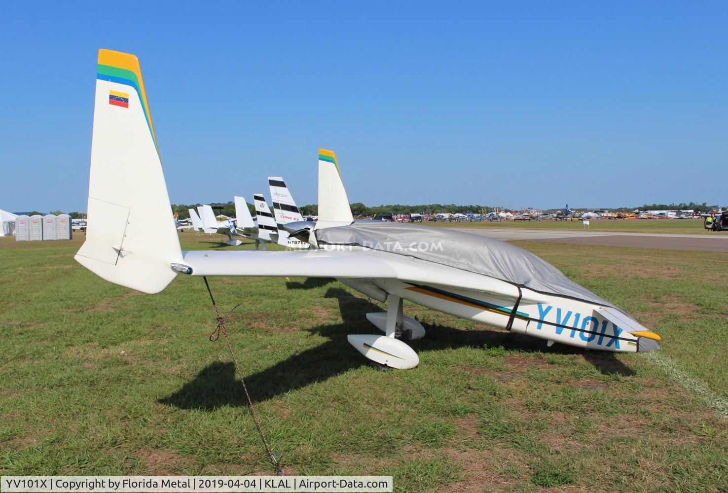 YV101X, Rutan Long-EZ 61 C/N 1521, Interesting story about this aircraft - https://www.kitplanes.com/caracas-to-lakeland-in-a-long-ez/