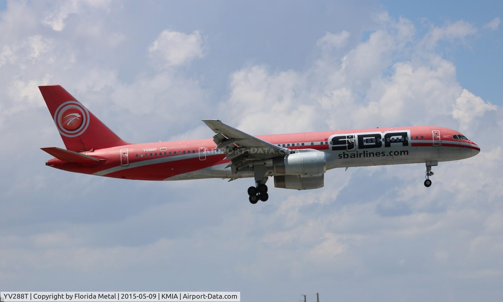 YV288T, 1989 Boeing 757-21B C/N 24402, SBA 757-200