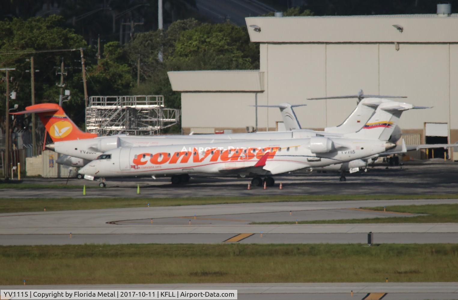 YV1115, 2008 Bombardier CRJ-700 (CL-600-2C10) Regional Jet C/N 10271, Conviasa CRJ-700