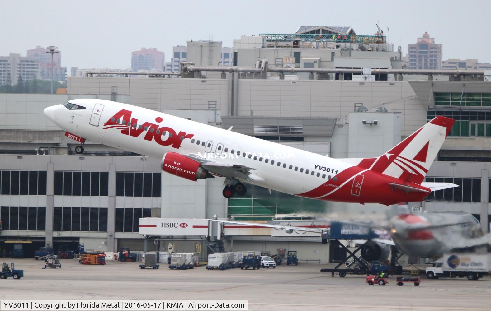 YV3011, 1989 Boeing 737-401 C/N 23989, Avior 737-400