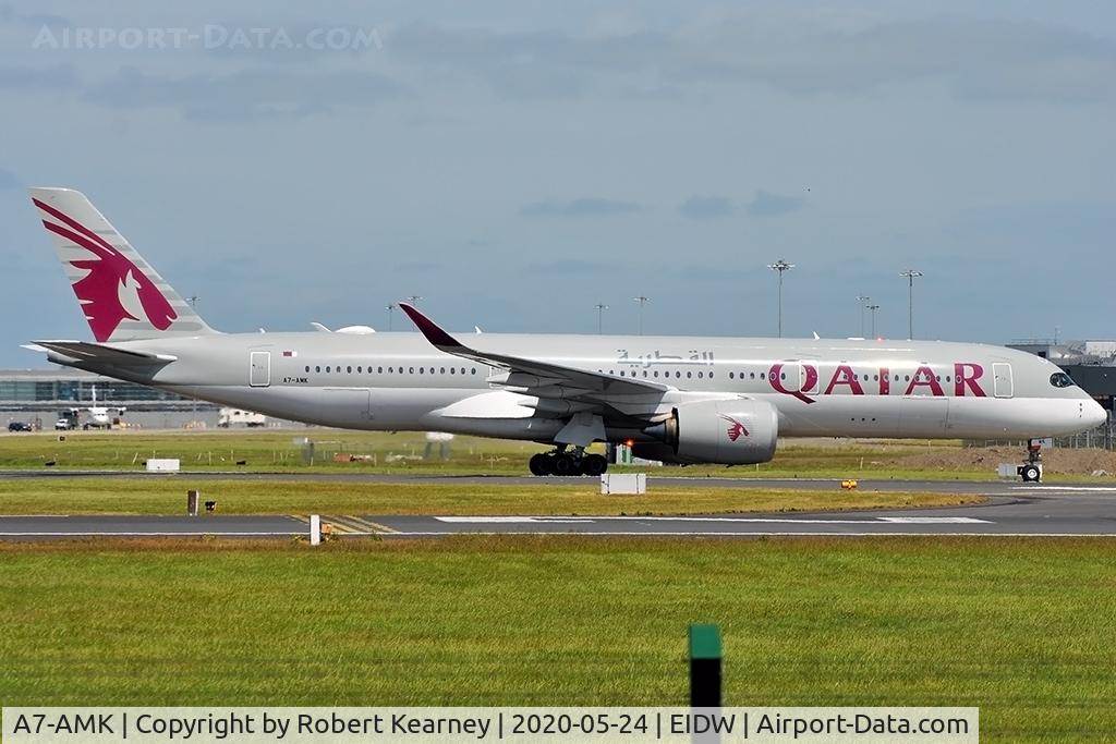 A7-AMK, 2019 Airbus A350-941 C/N 249, Taxiing back in after arrival