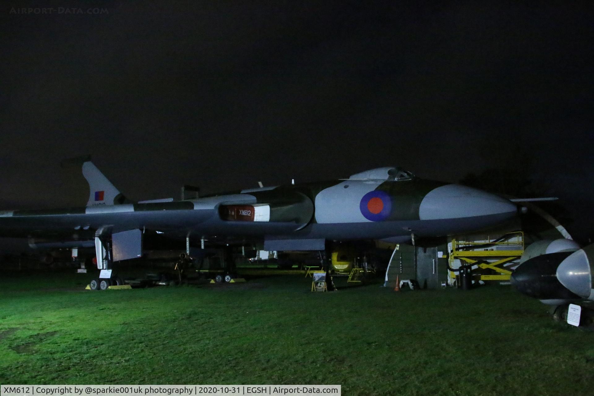 XM612, 1964 Avro Vulcan B.2 C/N Set 76, Seen at the City of Norwich Museum