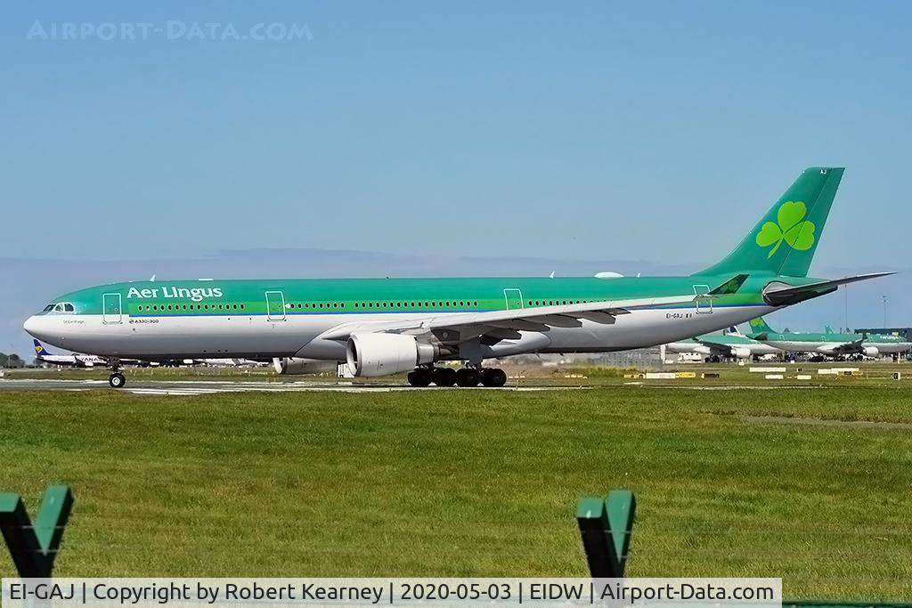 EI-GAJ, 2017 Airbus A330-302 C/N 1791, Lining up r/w 28