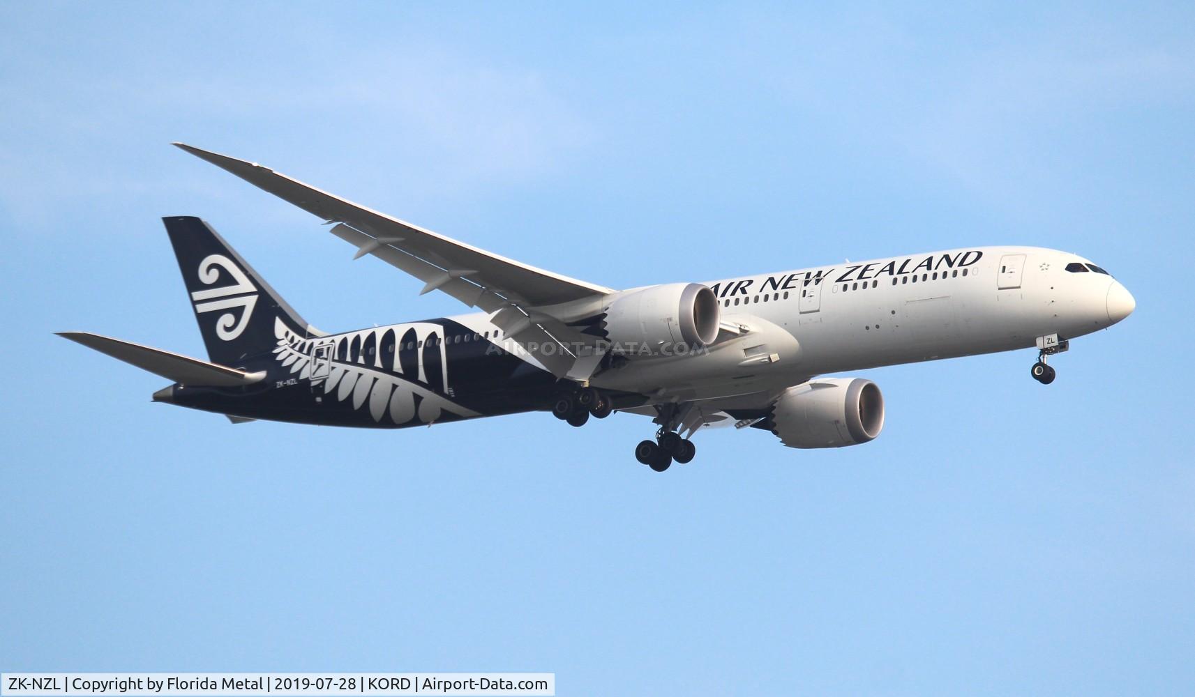 ZK-NZL, 2017 Boeing 787-9 Dreamliner Dreamliner C/N 43218, Air New Zealand 787-9