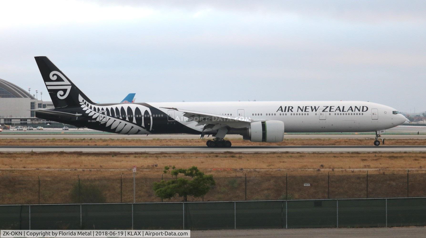 ZK-OKN, 2010 Boeing 777-306/ER C/N 38406, Air New Zealand 777-300