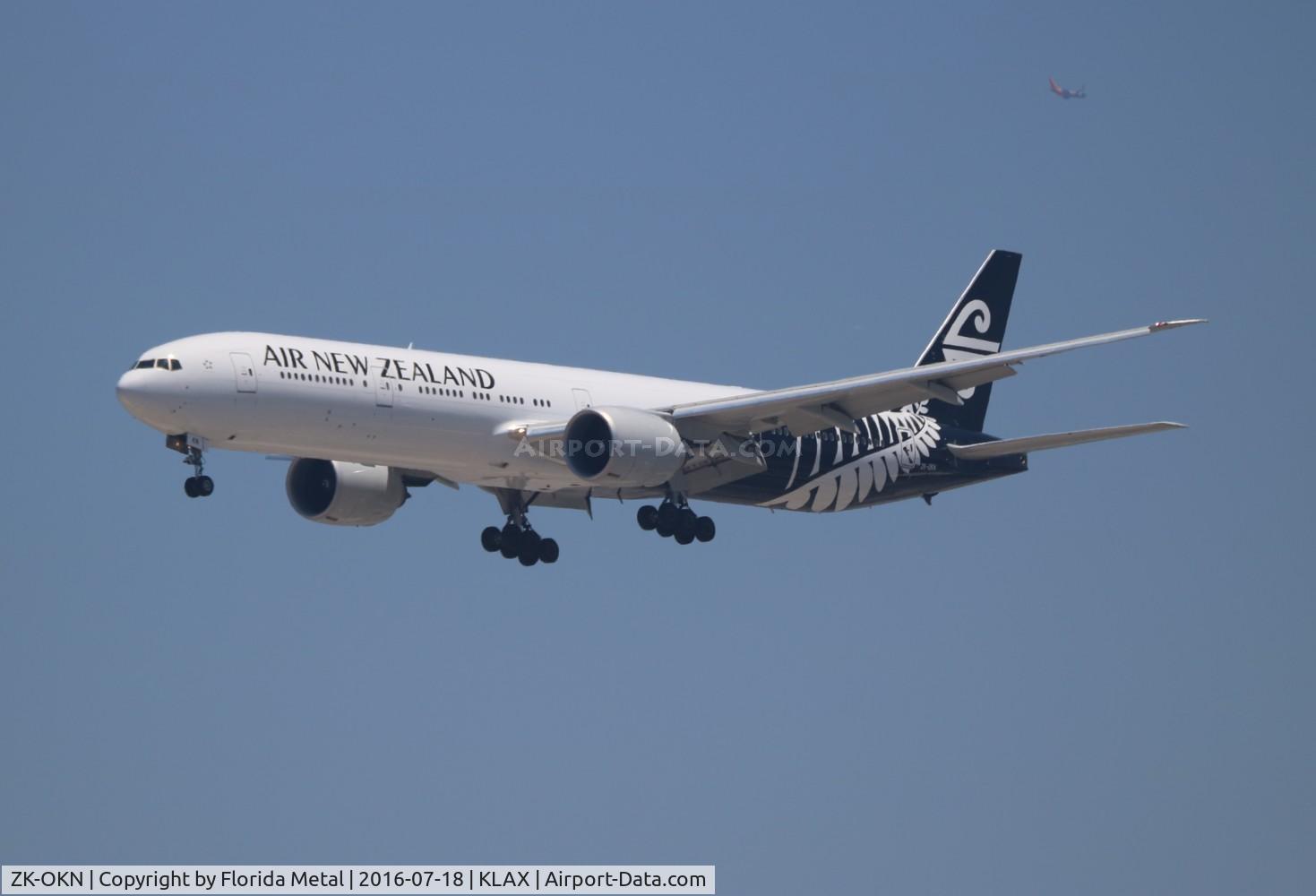 ZK-OKN, 2010 Boeing 777-306/ER C/N 38406, Air New Zealand 777-300