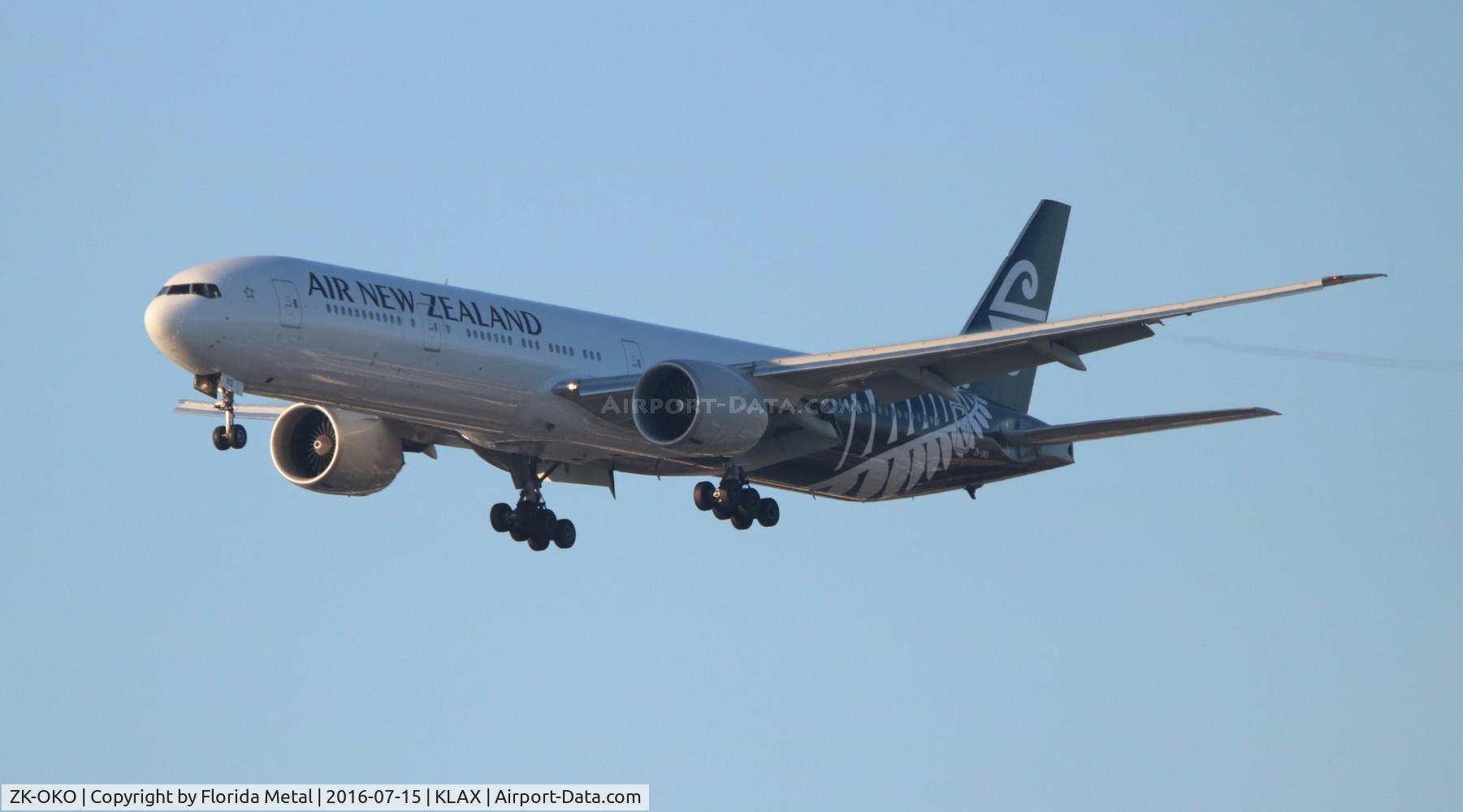 ZK-OKO, 2011 Boeing 777-306/ER C/N 38407, Air New Zealand 777-300