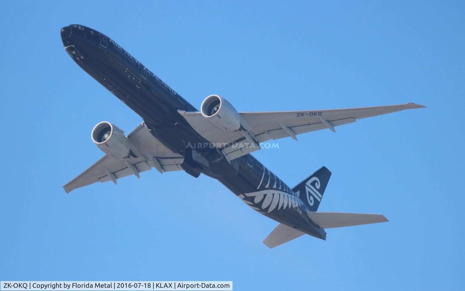 ZK-OKQ, 2011 Boeing 777-306/ER C/N 40689, Air New Zealand 777-300 special