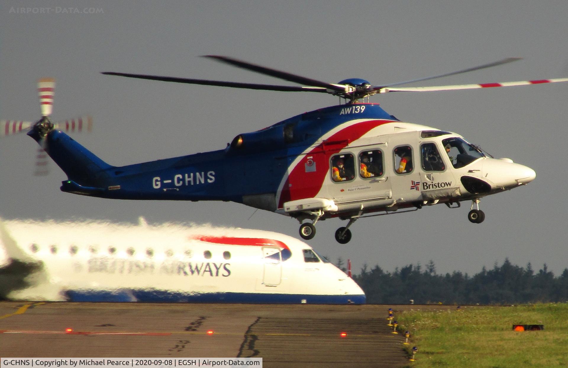 G-CHNS, 2012 AgustaWestland AW-139 C/N 31465, 